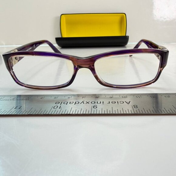 Tory Burch TY 2024 1079 Eyeglasses – Purple Tortoise | 53□15 135 - Picture 3 of 11